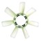 Aisin Volvo 240 93-90/244 89/245 89/740 92-85/ Fan Blade, Fnv001 FNV001 - alternate 2